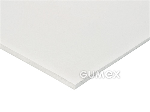 Silikónová mikroporézna guma SP/16/FS, hrúbka 2mm, 1000x600mm, FDA, hustota 250kg/m3, -50°C/+200°C, biela